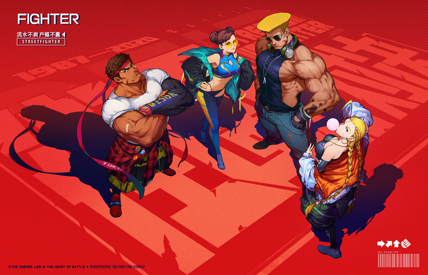 Promo Art from Street Fighter: Duel