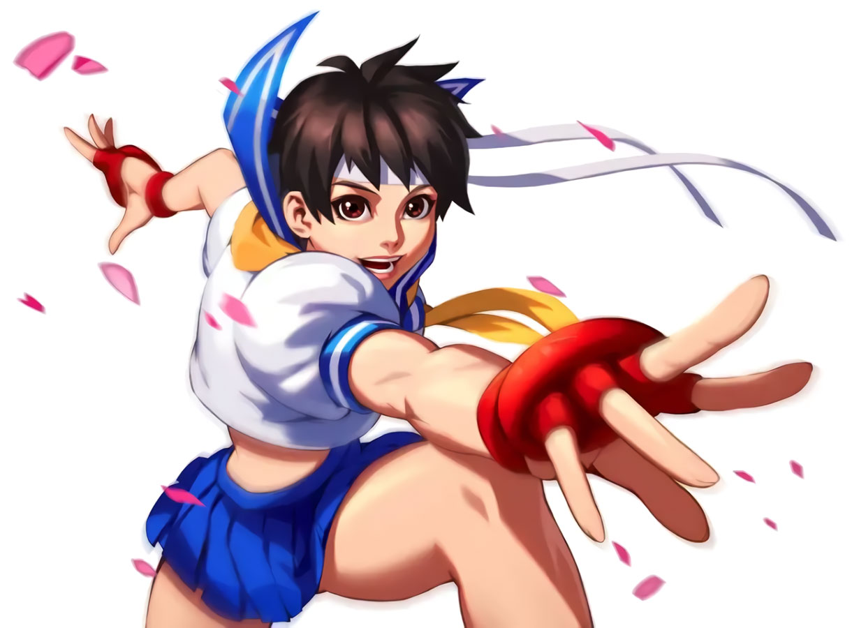 Sakura Artwork from Street Fighter: Duel