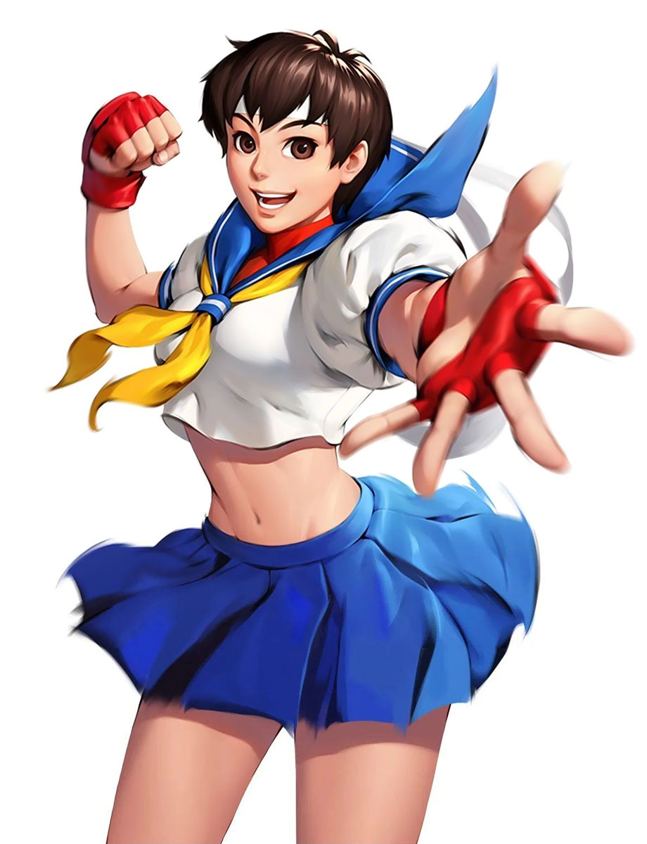 Sakura Art from Street Fighter: Duel