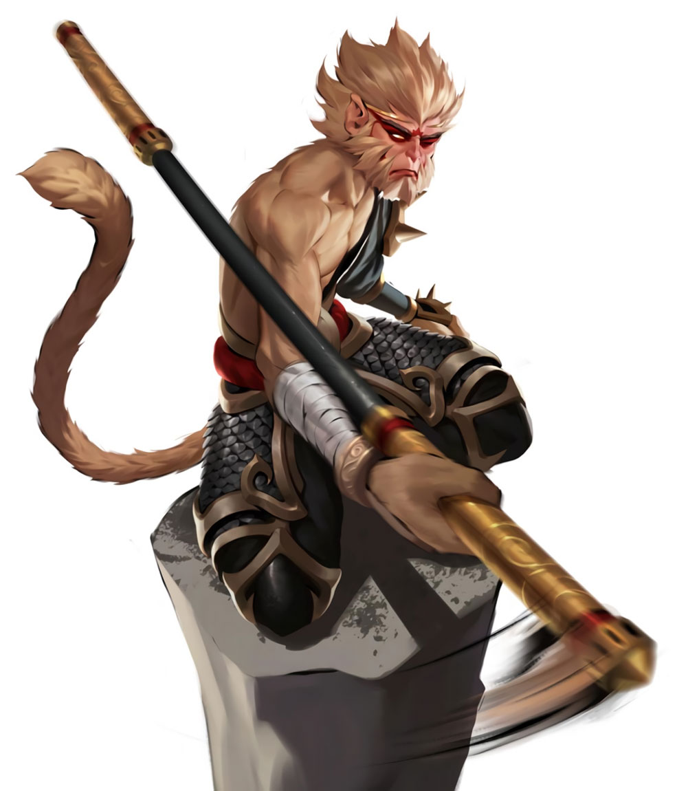 Son Wukong Art from Street Fighter: Duel