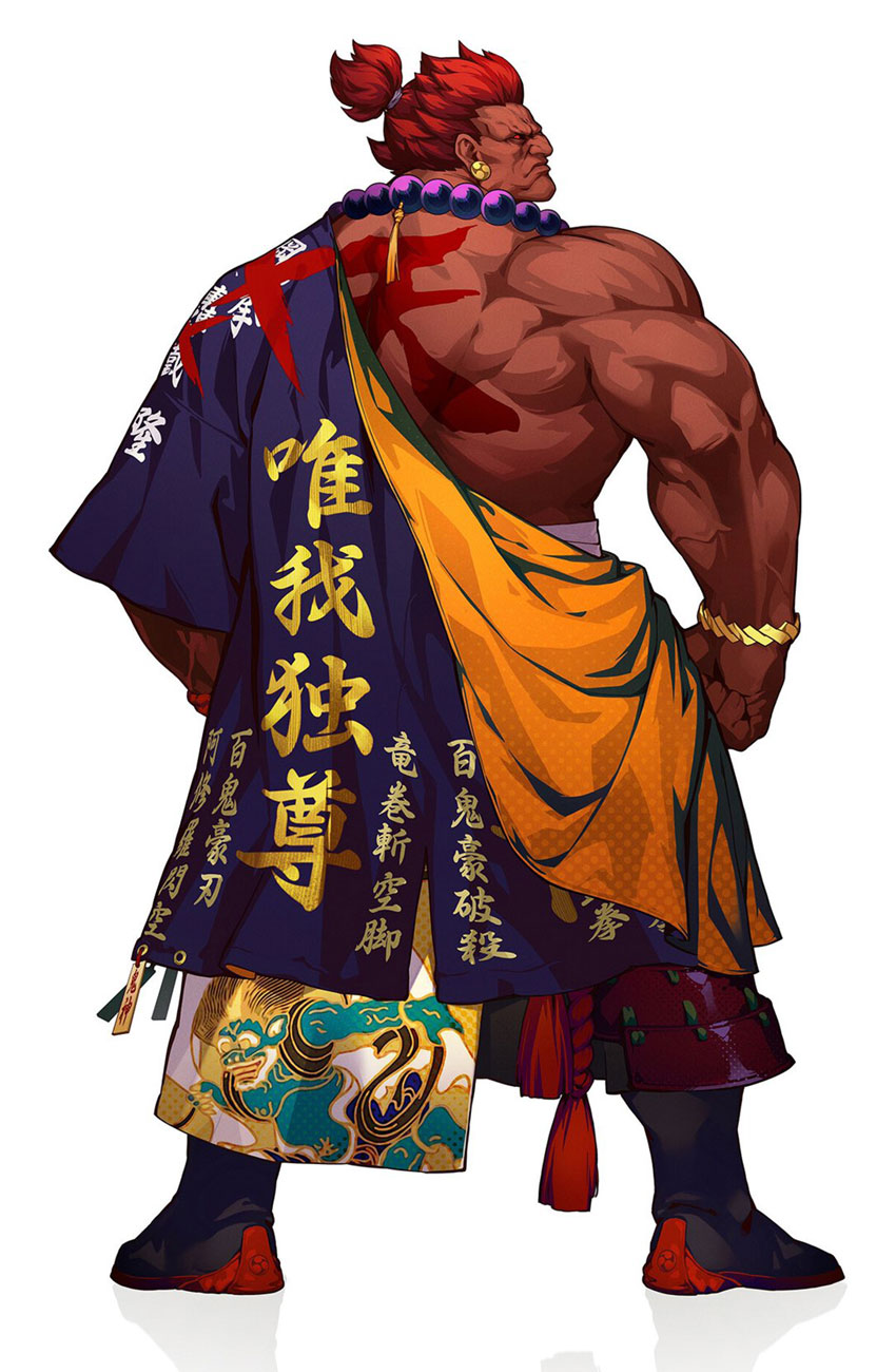 Trendy Akuma Art from Street Fighter: Duel