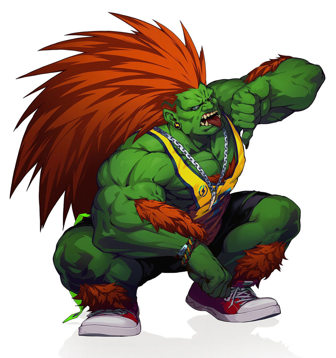Trendy Blanka Art from Street Fighter: Duel