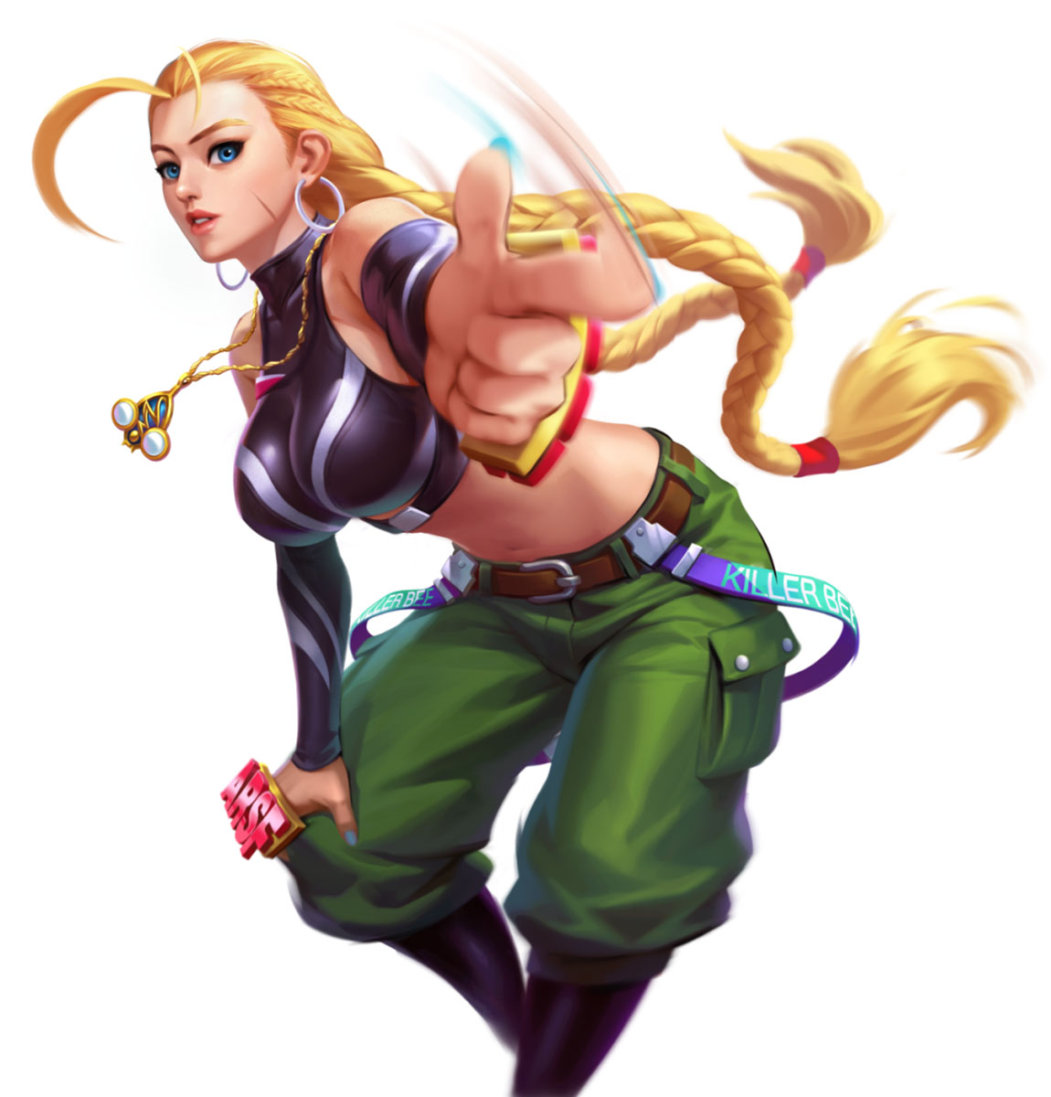 Trendy Cammy Artwork from Street Fighter: Duel