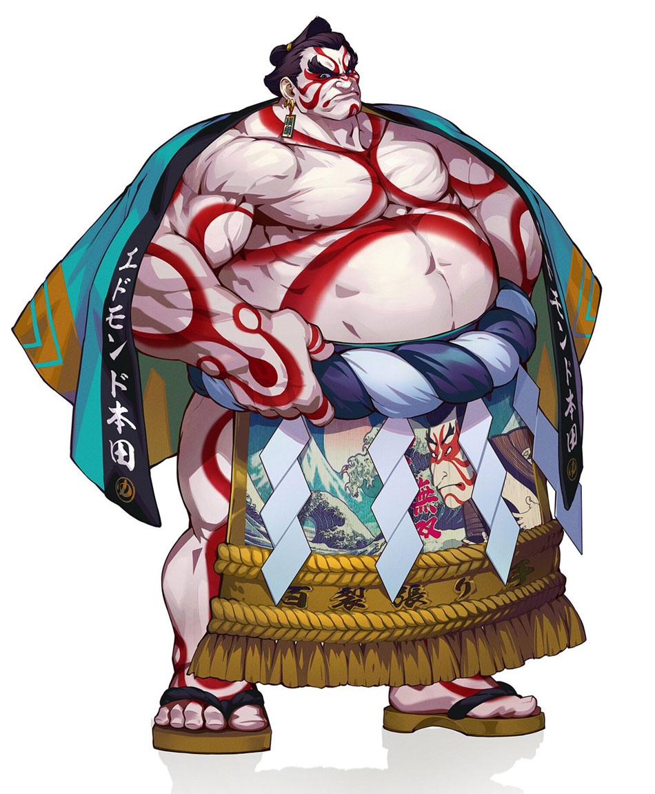 Trendy E. Honda Art from Street Fighter: Duel