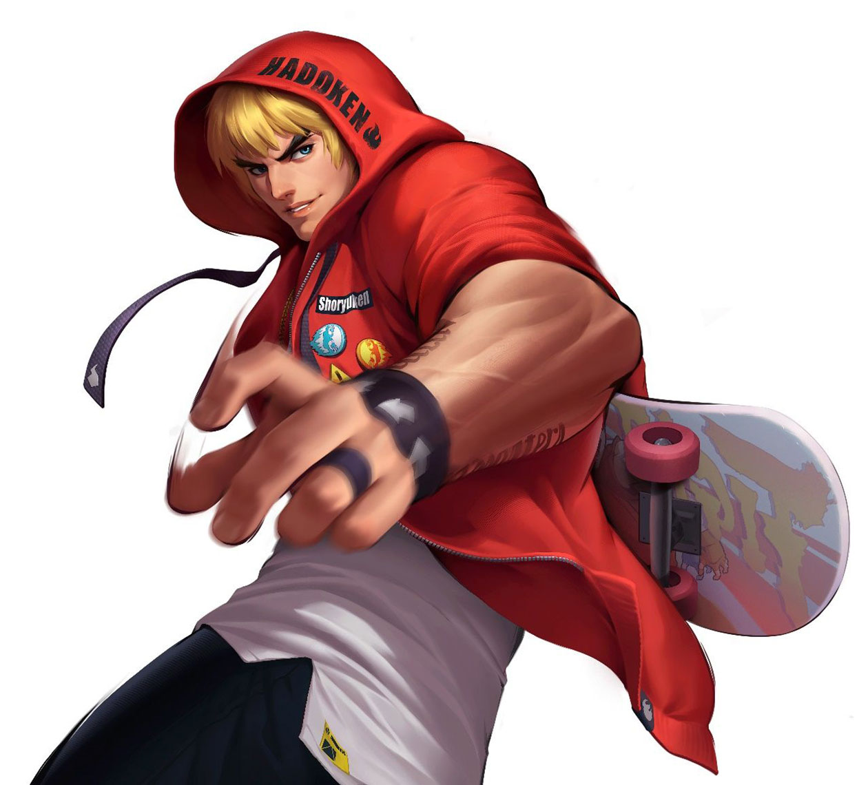 Trendy Ken Artwork from Street Fighter: Duel