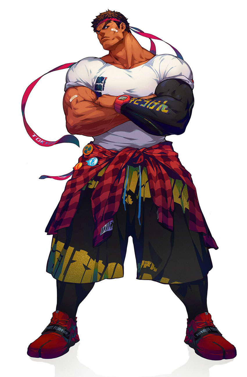 Trendy Ryu Art from Street Fighter: Duel