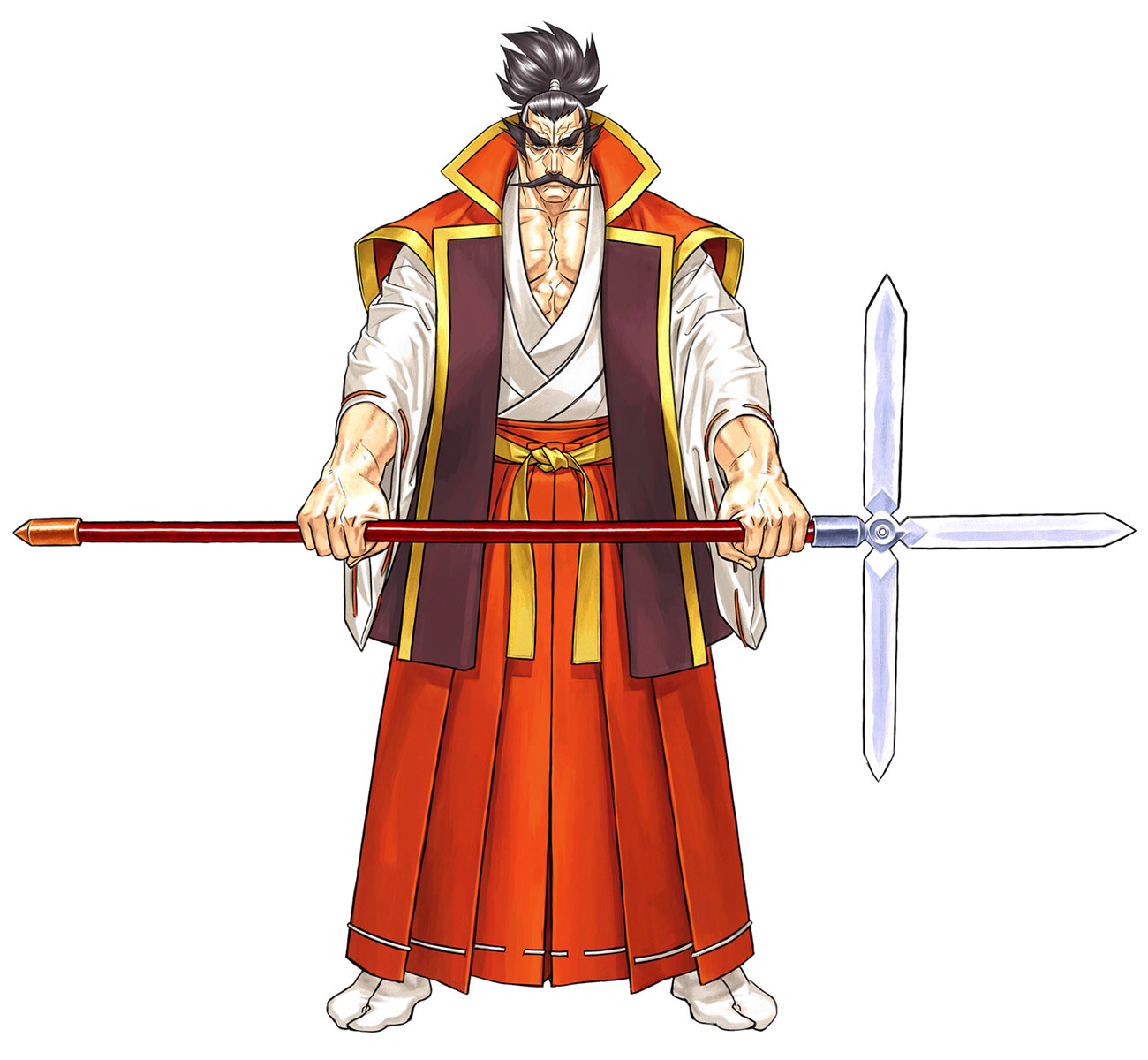 Gaoh Kyougoku Hinowanokami Art from Samurai Shodown VI
