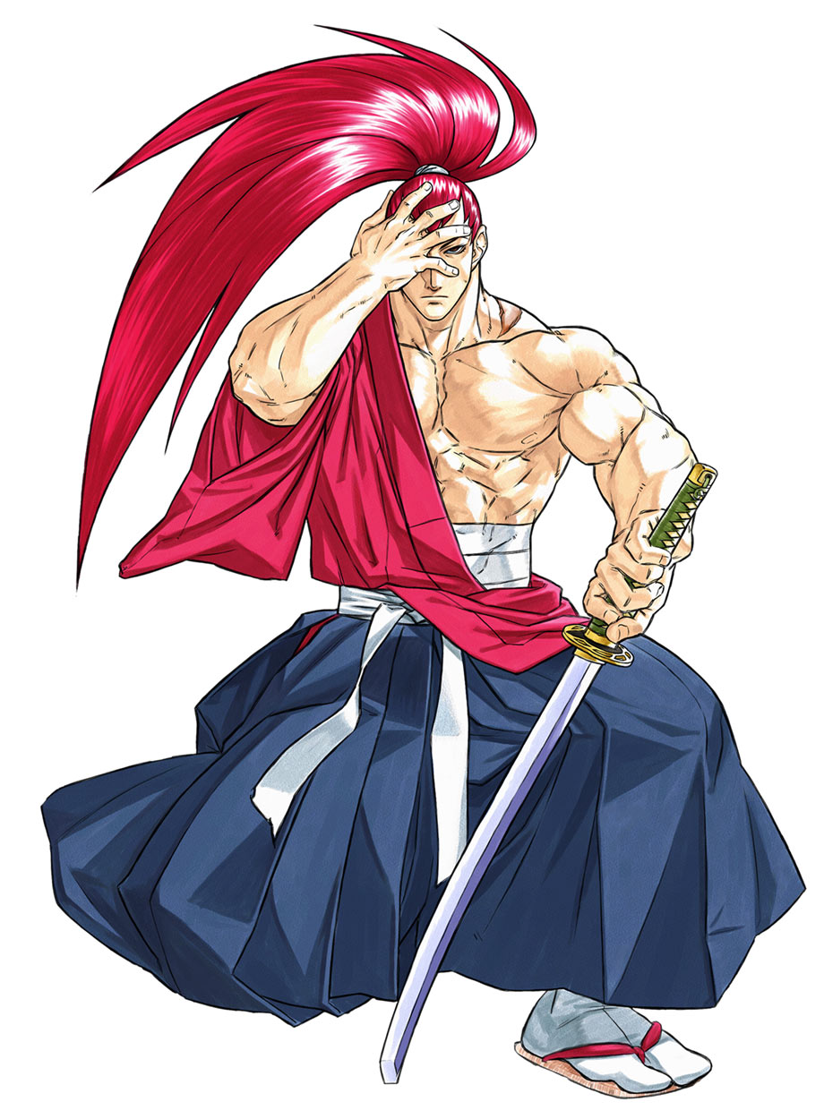 Genjuro Kibagami Art from Samurai Shodown VI