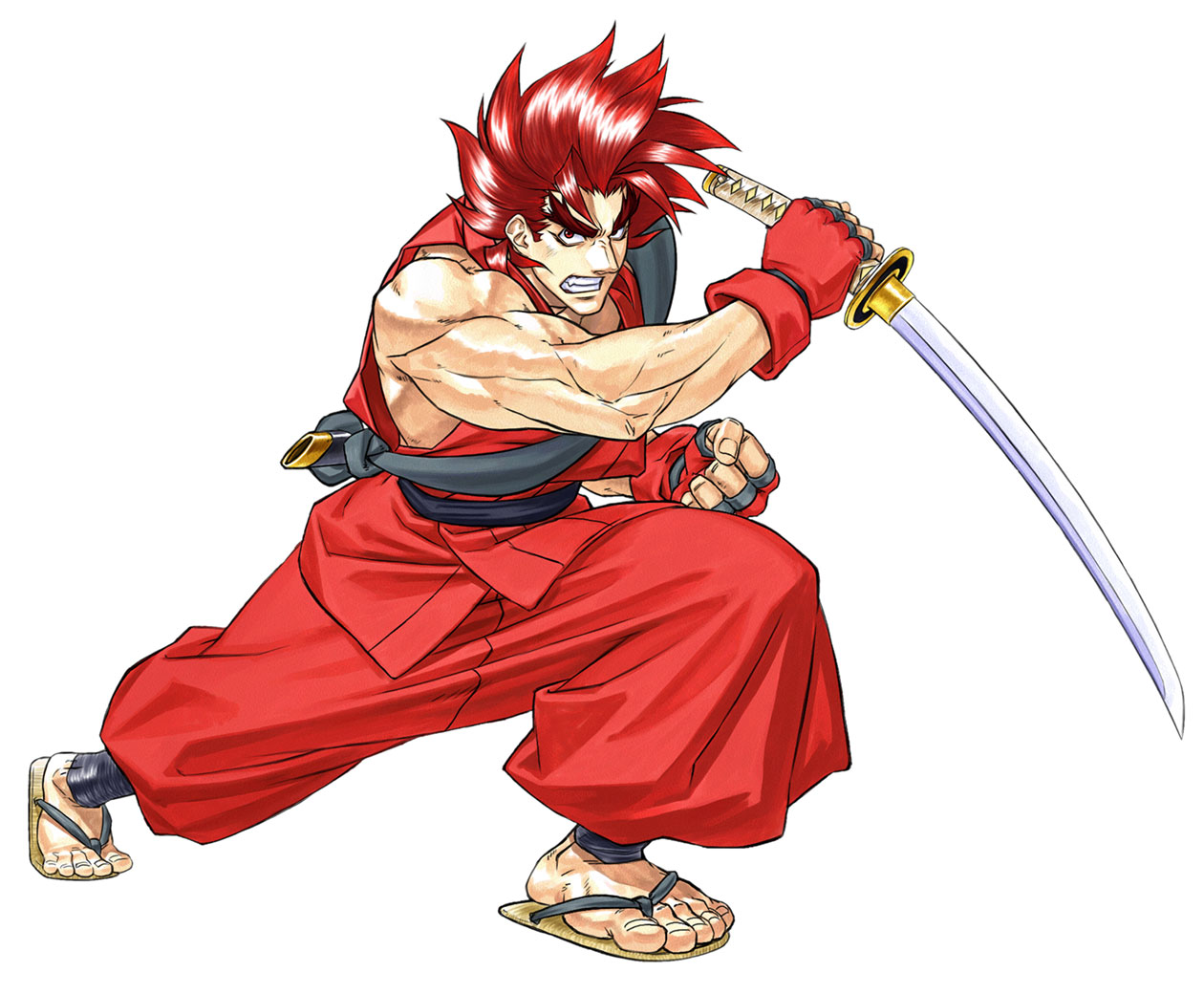 Kazuki Kazama Art from Samurai Shodown VI