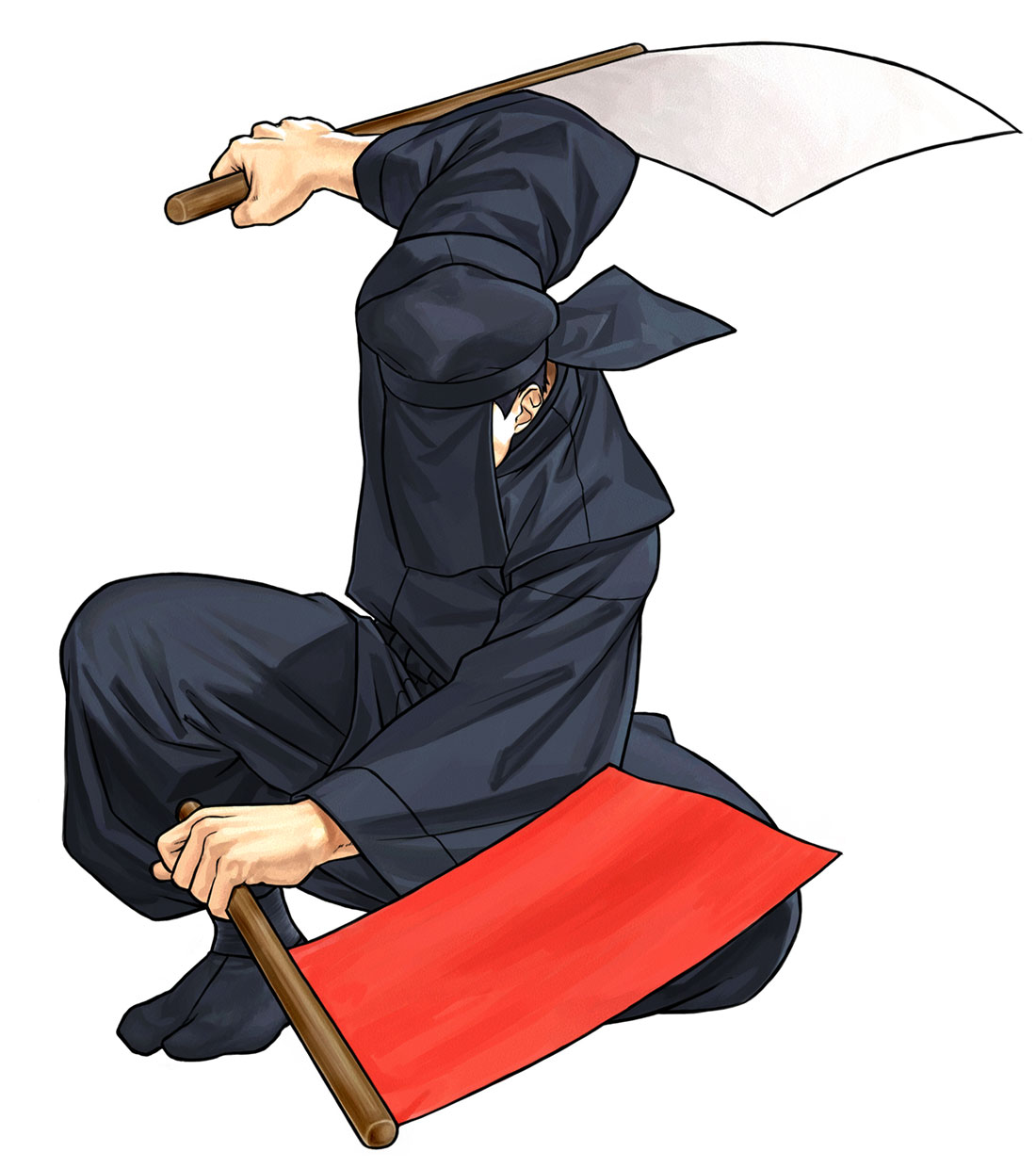 Kuroko Art from Samurai Shodown VI
