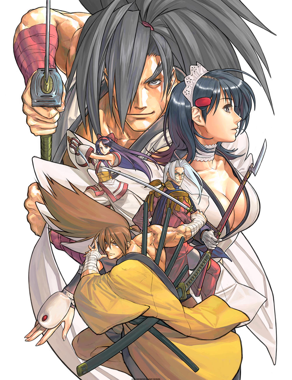 Main Illustration from Samurai Shodown VI