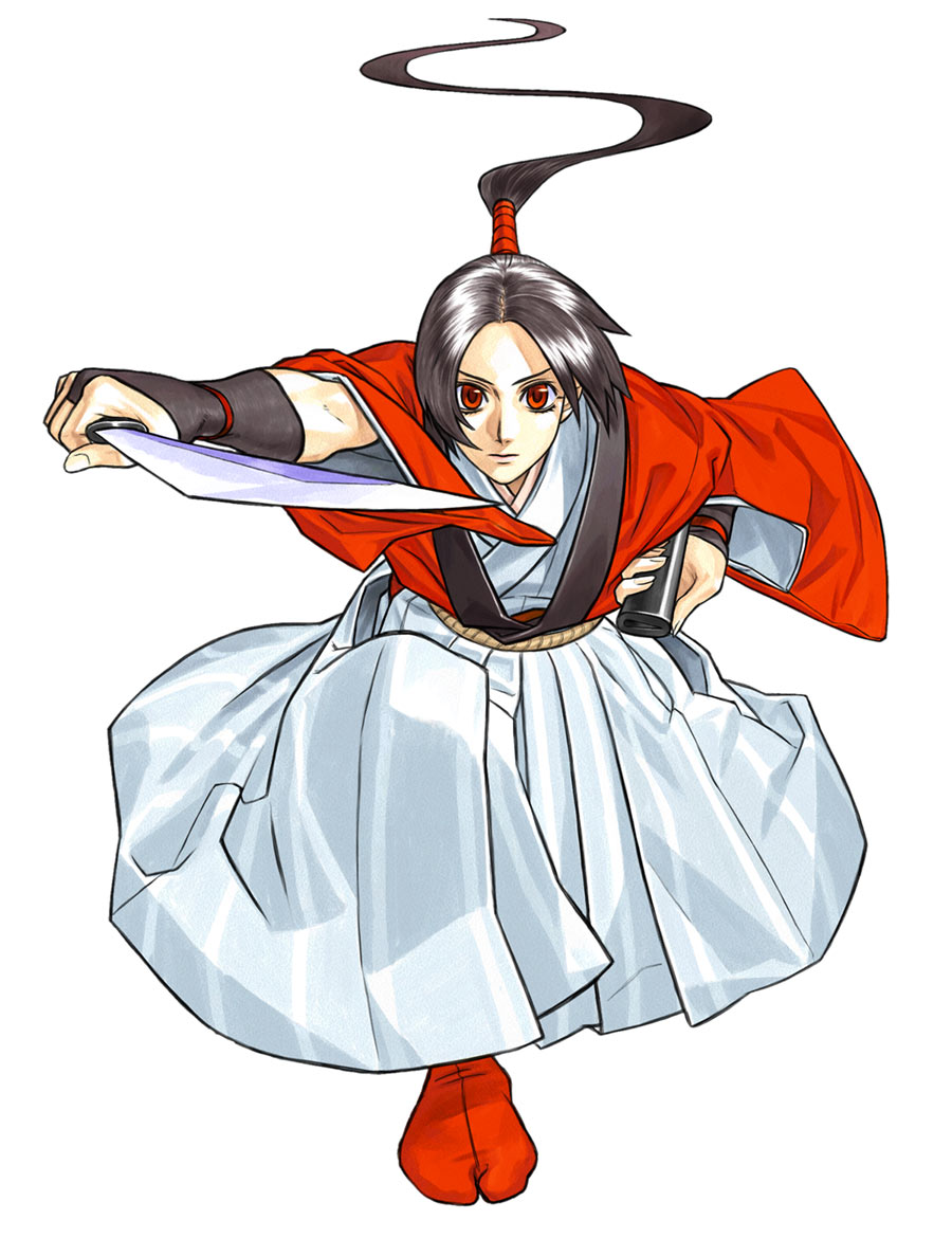 Yumeji Kurokouchi Art from Samurai Shodown VI
