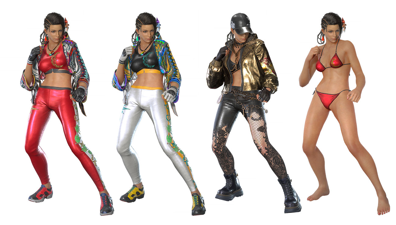 Azucena Outfits Art from Tekken 8