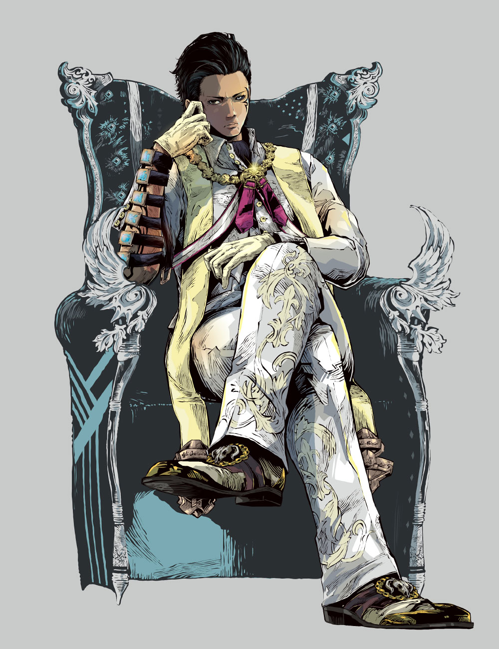 Claudio Serafino Art by Jbstyle from Tekken 8
