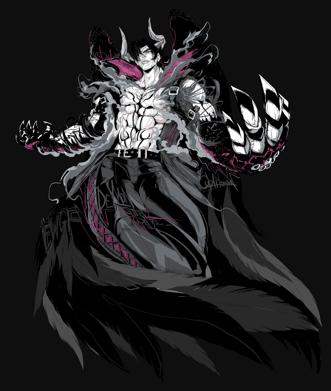 Devil Jin Art by Wolf Marker from Tekken 8