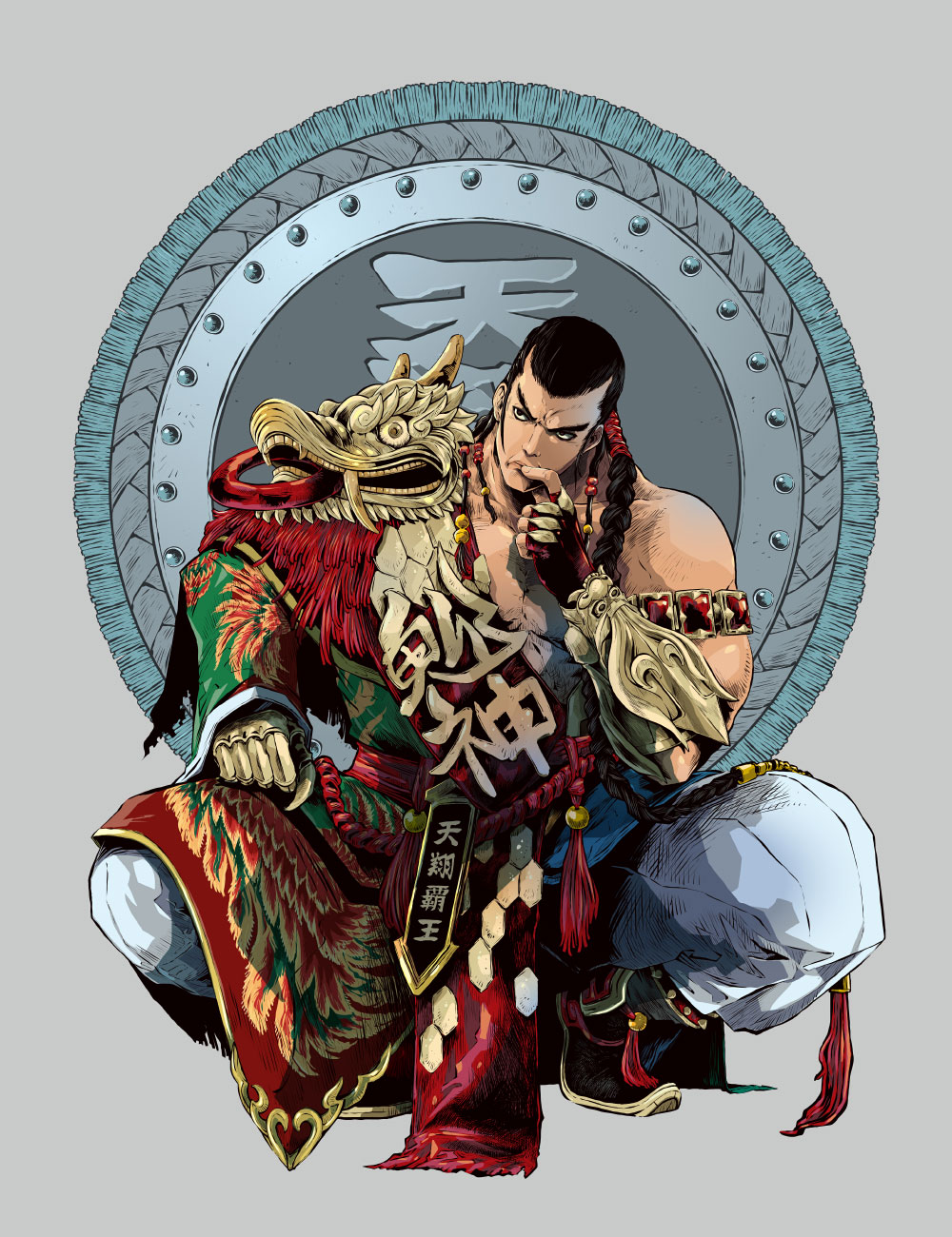 Feng Wei Artwork by Jbstyle from Tekken 8