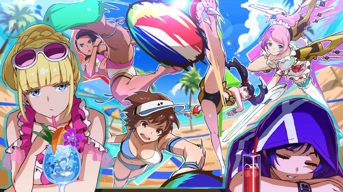 Girls at the Beach Art from Tekken 8