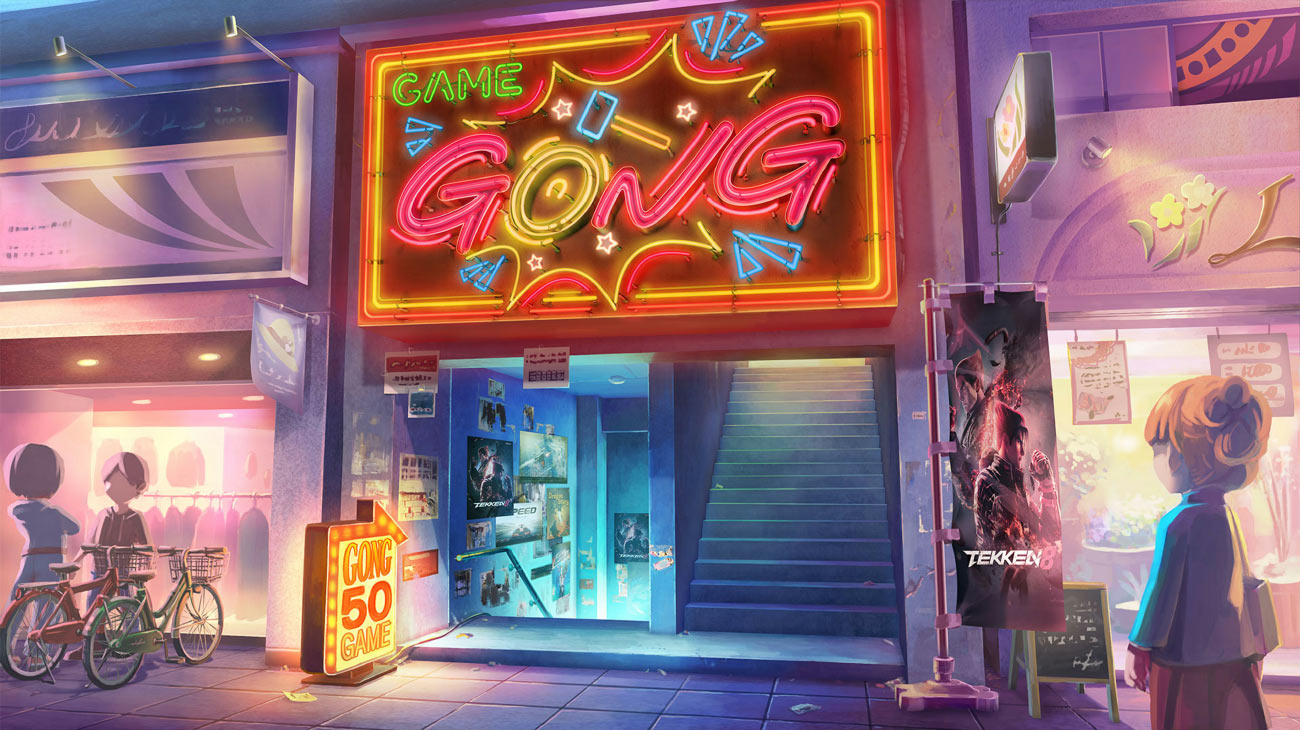 Gong Arcade Art from Tekken 8
