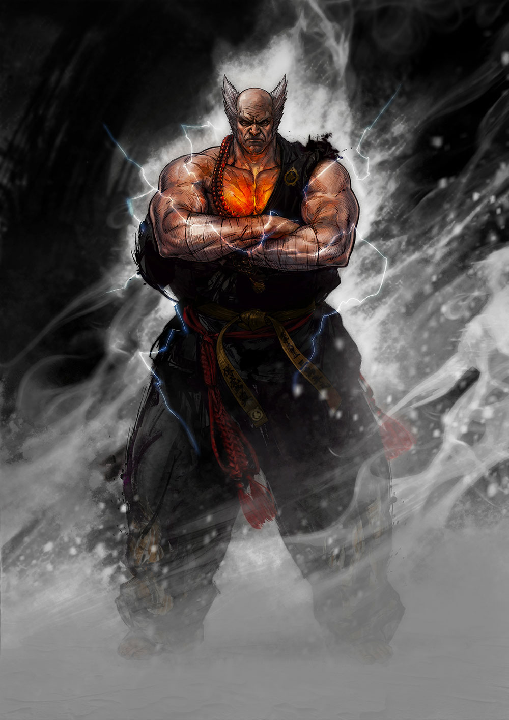 Heihachi Art by Hiroaki from Tekken 8