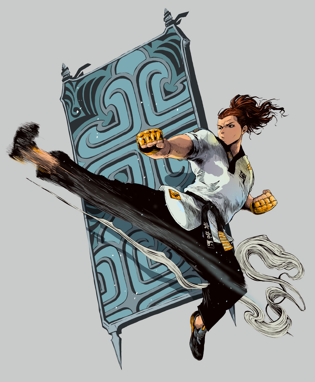 Hwoarang Art by Jbstyle from Tekken 8