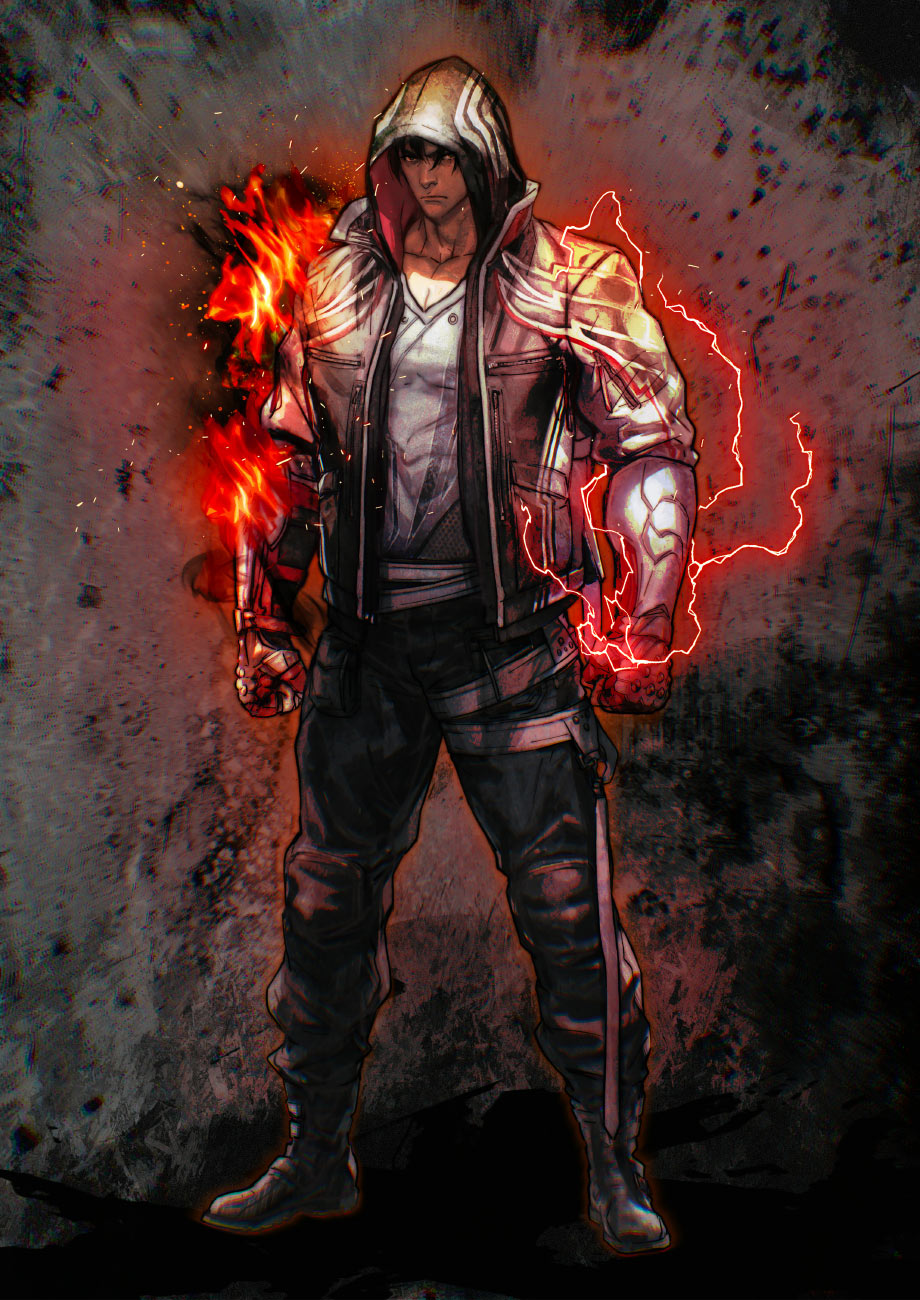 Jin Kazama Art by Hiroaki from Tekken 8