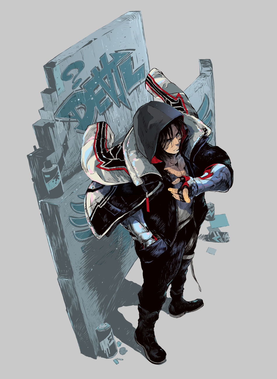 Jin Kazama Art by Jbstyle from Tekken 8