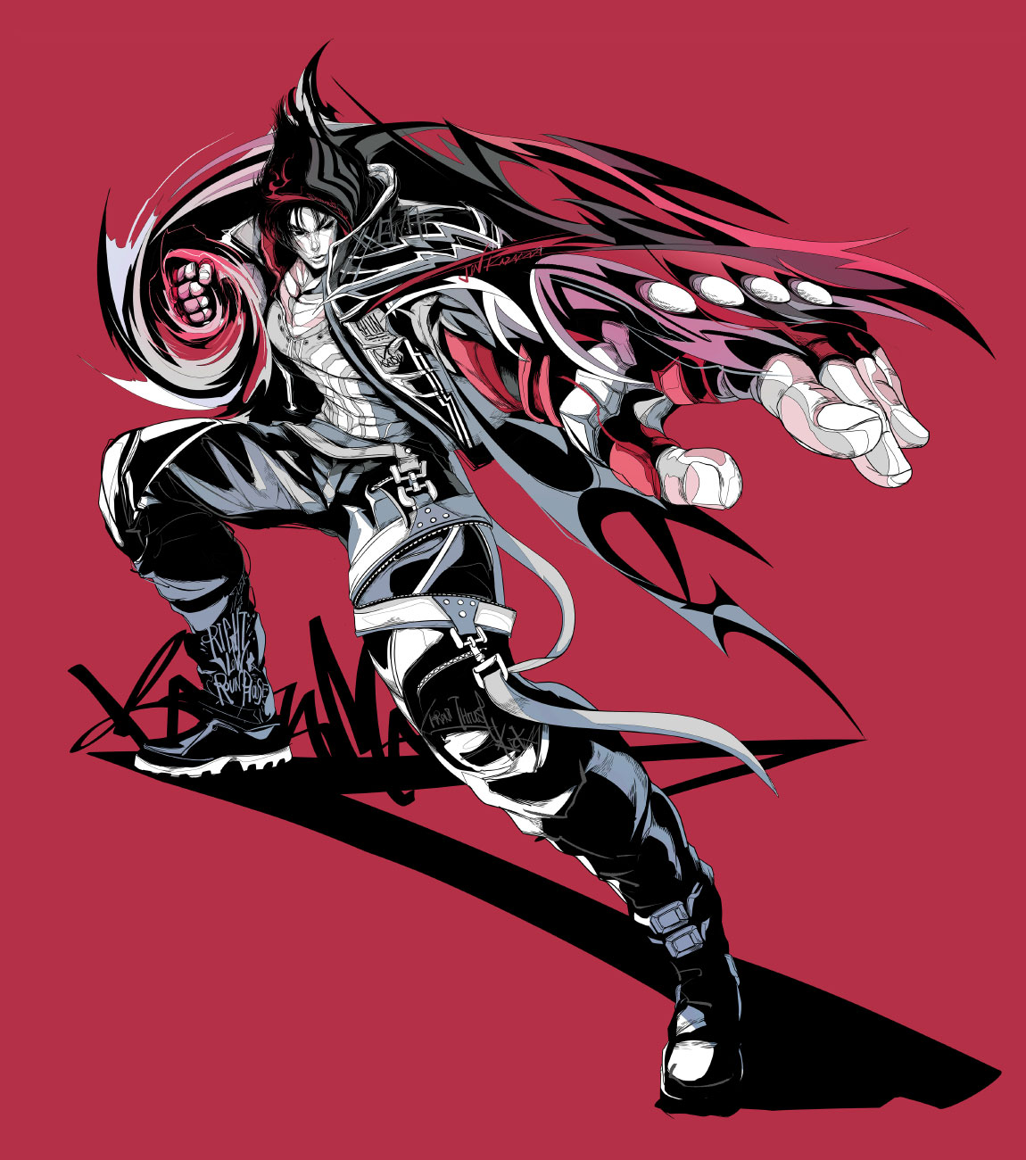 Jin Kazama Art by Wolf Marker from Tekken 8