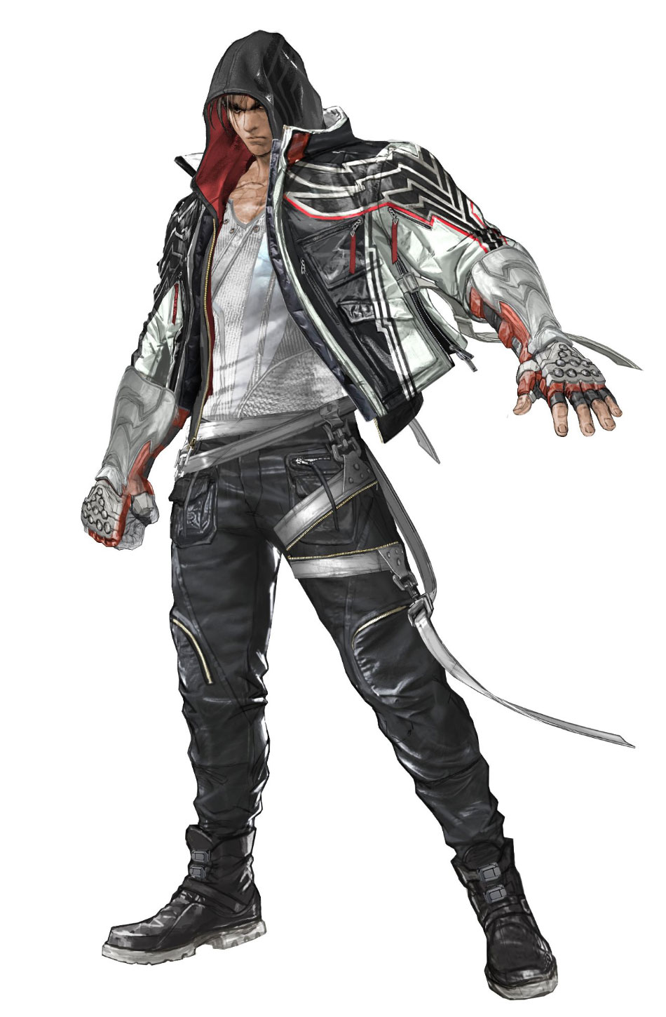 Jin Kazama Concept Art from Tekken 8