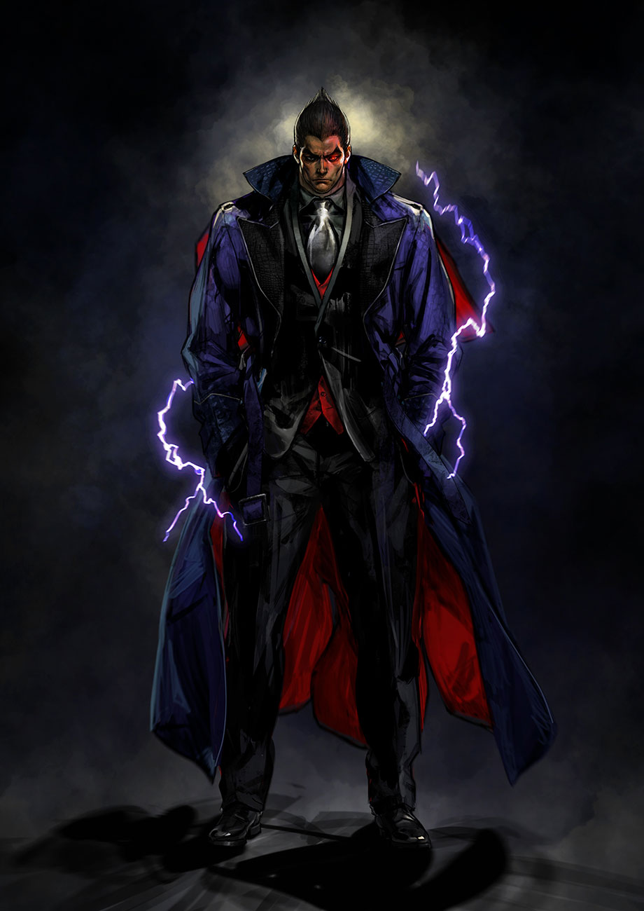 Kazuya Mishima Art by Hiroaki from Tekken 8