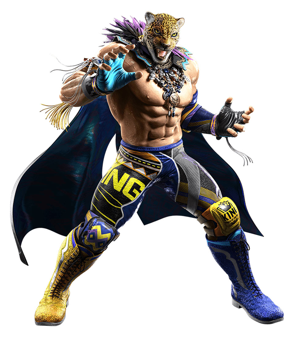 King II Artwork from Tekken 8