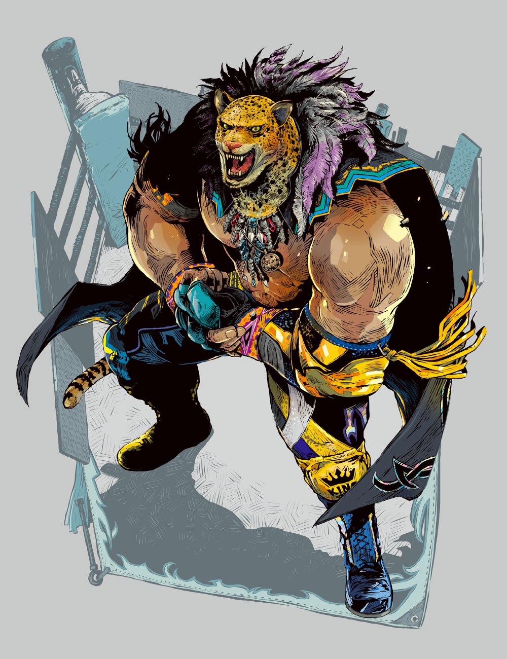 King II Art by Jbstyle from Tekken 8