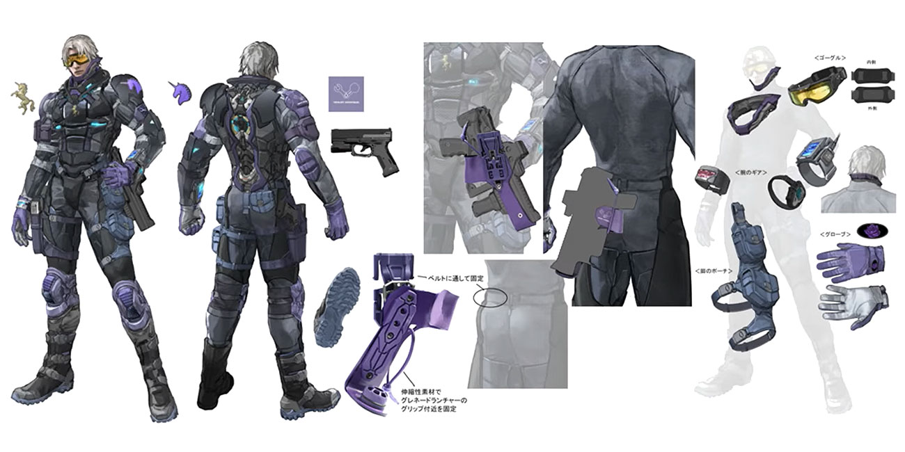 Lee Chaolan Concept Art from Tekken 8