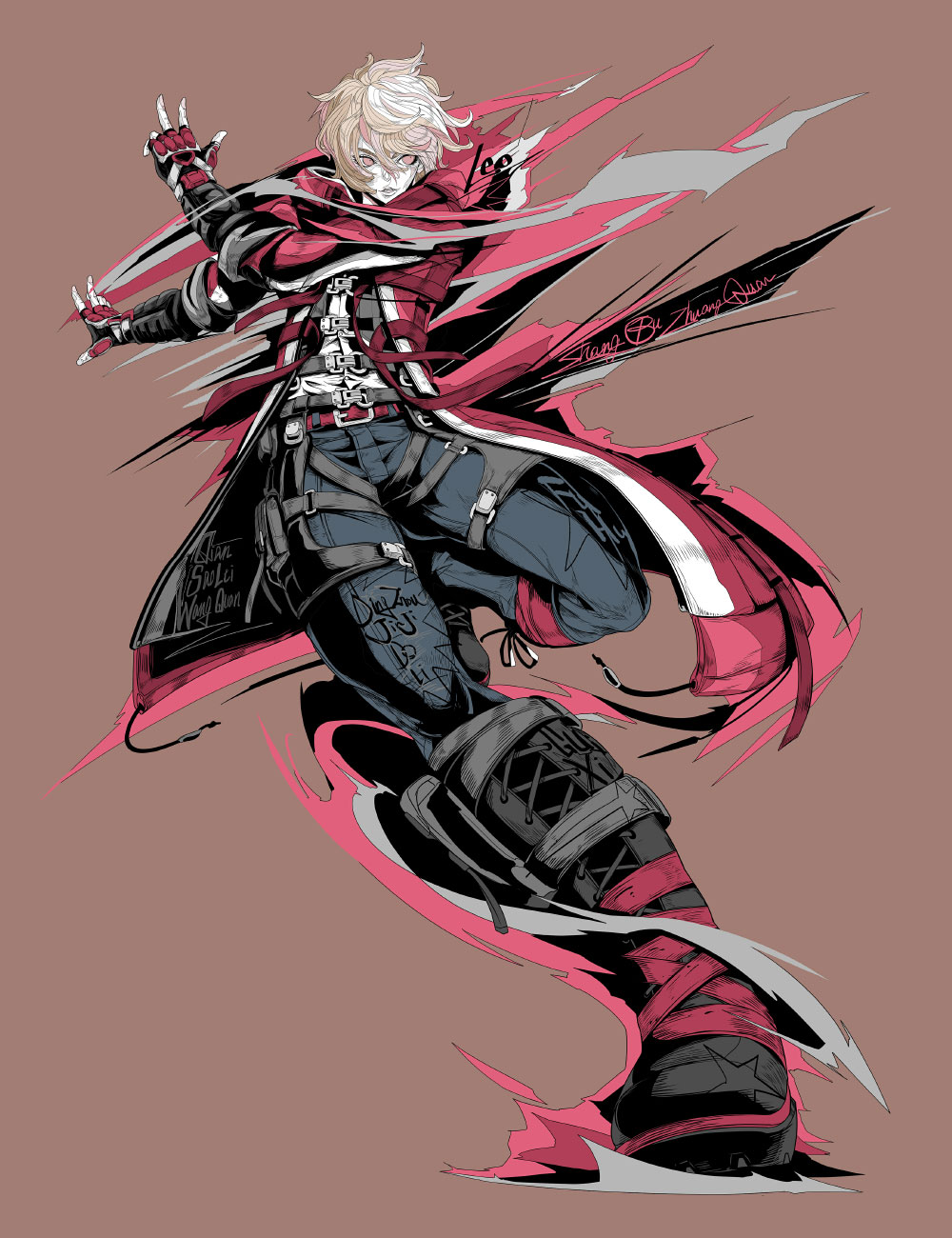 Leo Kliesen Art by Wolf Marker from Tekken 8