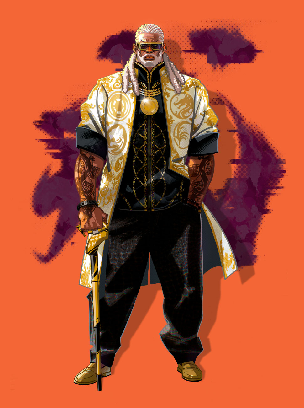 Leroy Smith Art by Hiroaki from Tekken 8