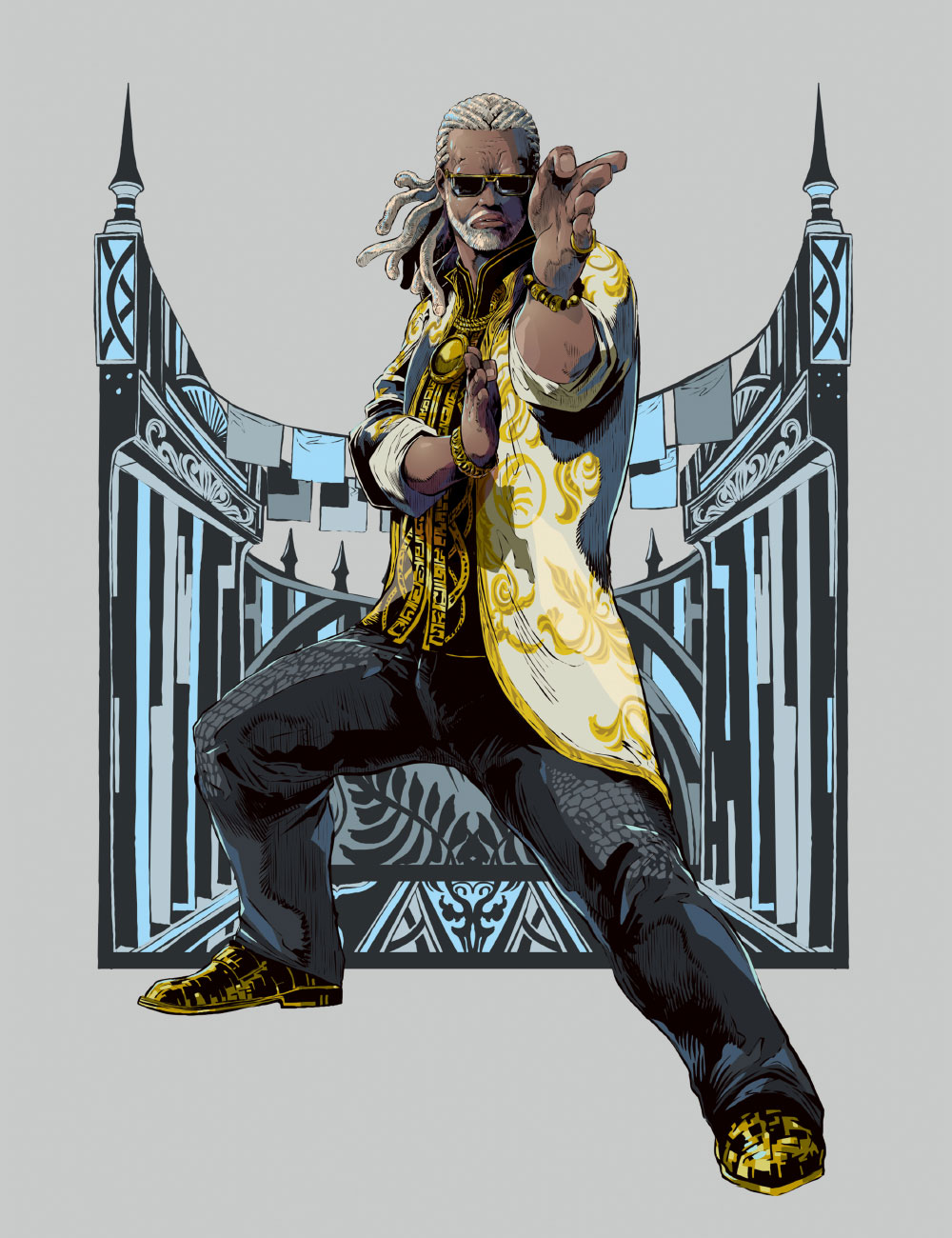 Leroy Smith Art by Jbstyle from Tekken 8