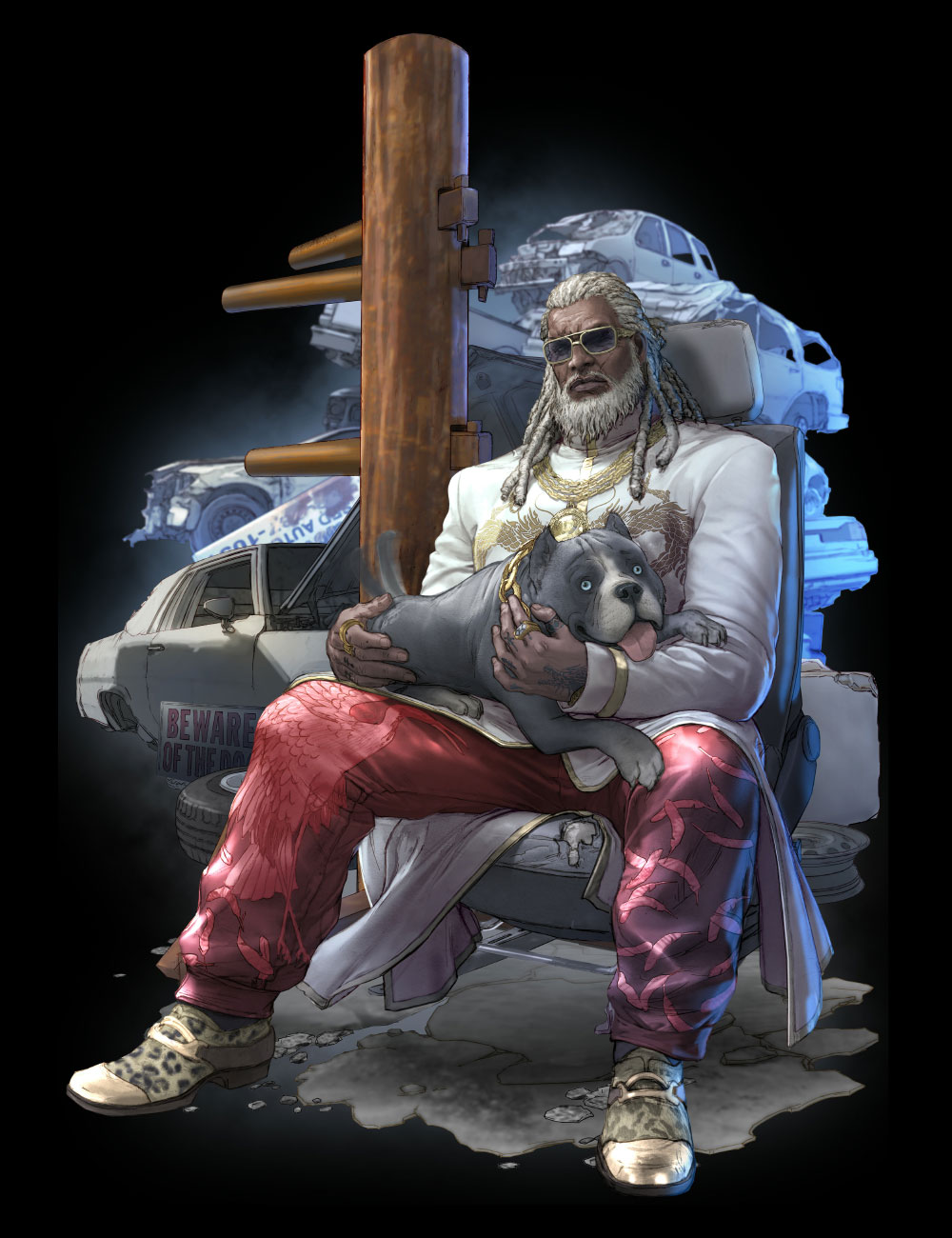 Leroy Smith Bonus Illustration from Tekken 8