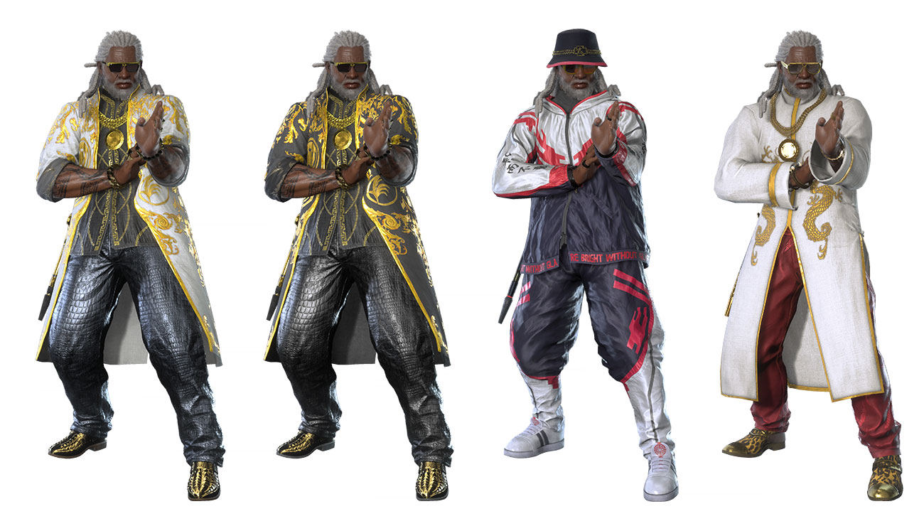Leroy Smith Outfits Art from Tekken 8