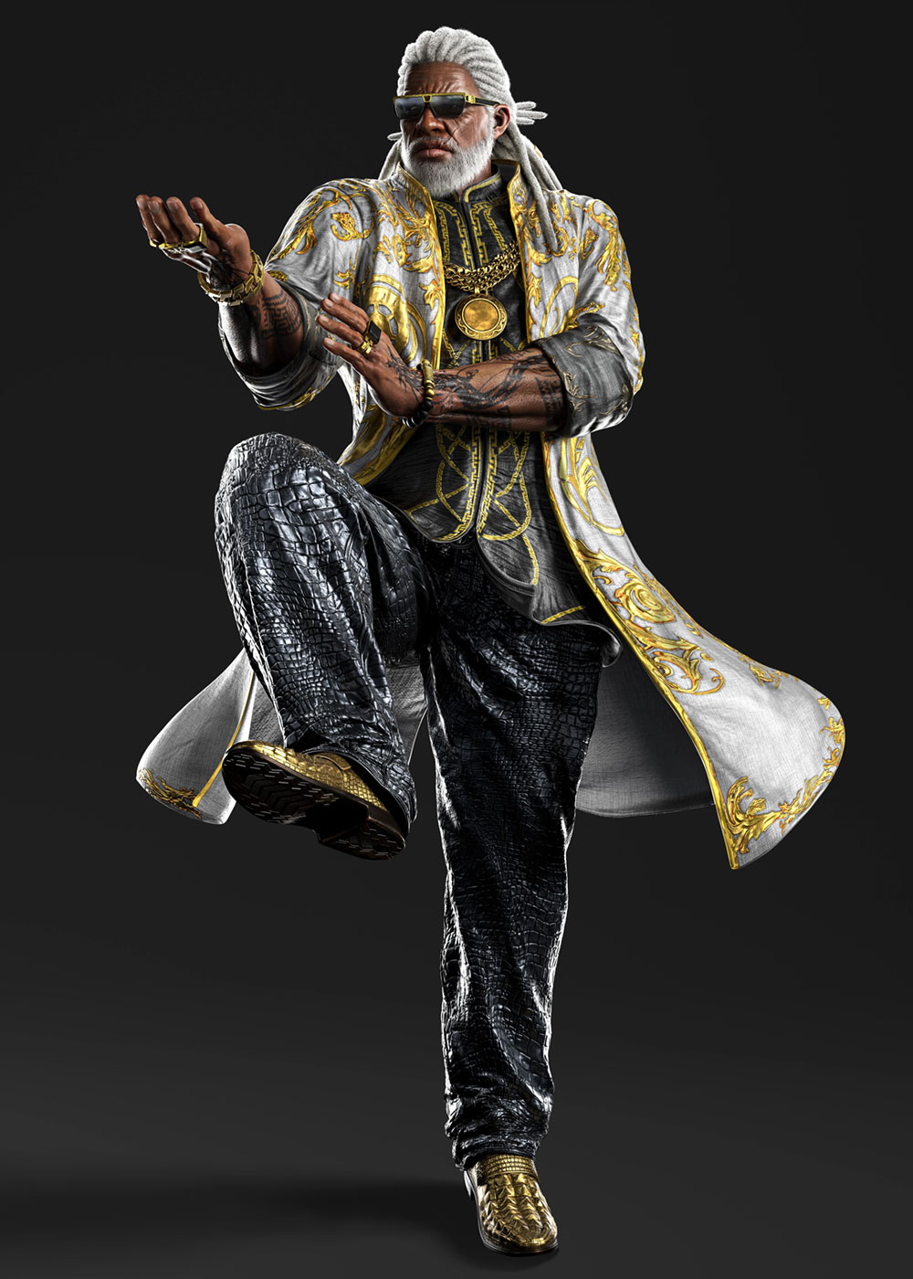 Leroy Smith Art from Tekken 8