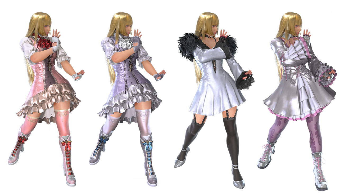 Lili De Rochefort Outfits Art from Tekken 8