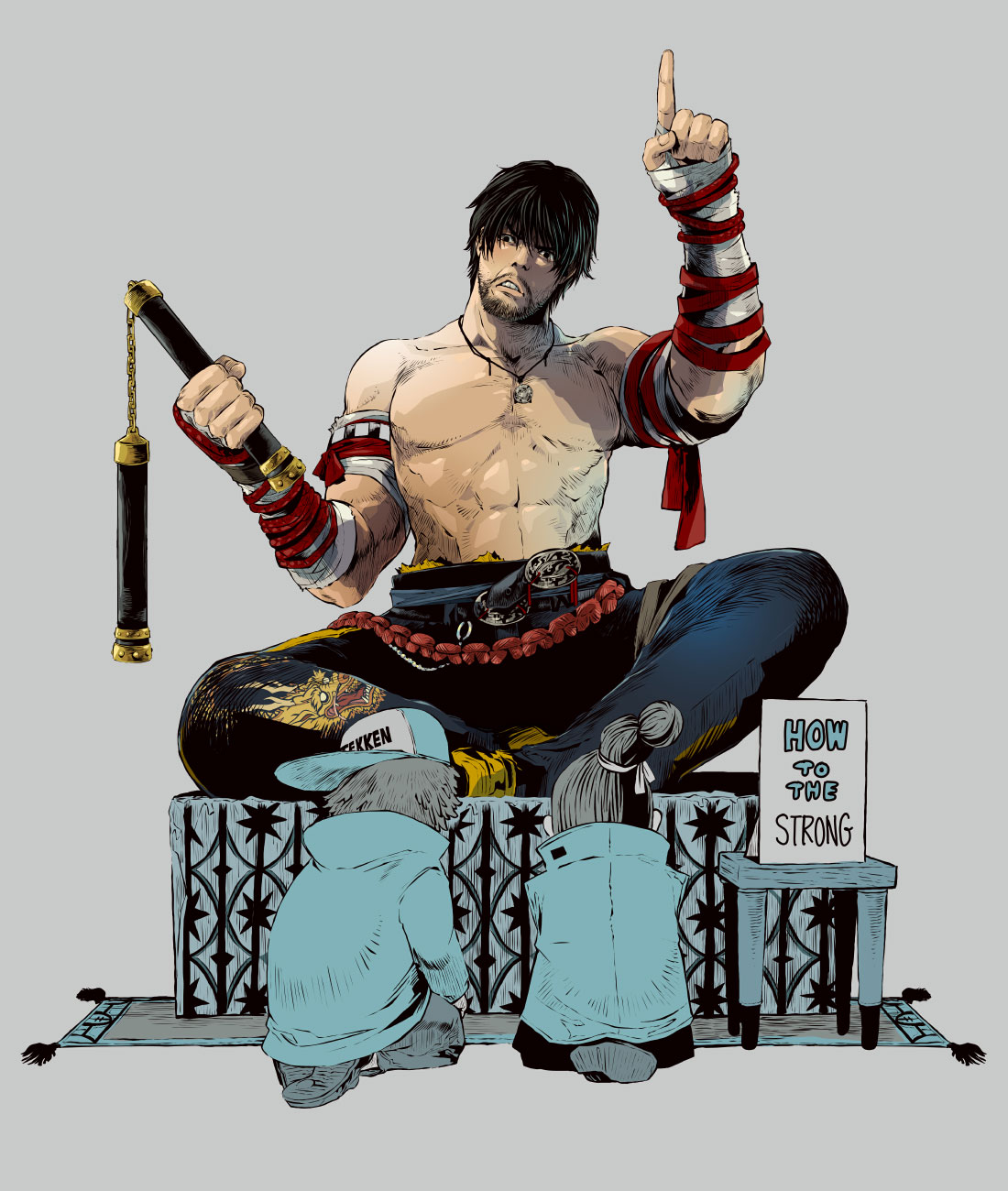 Marshall Law Art by Jbstyle from Tekken 8