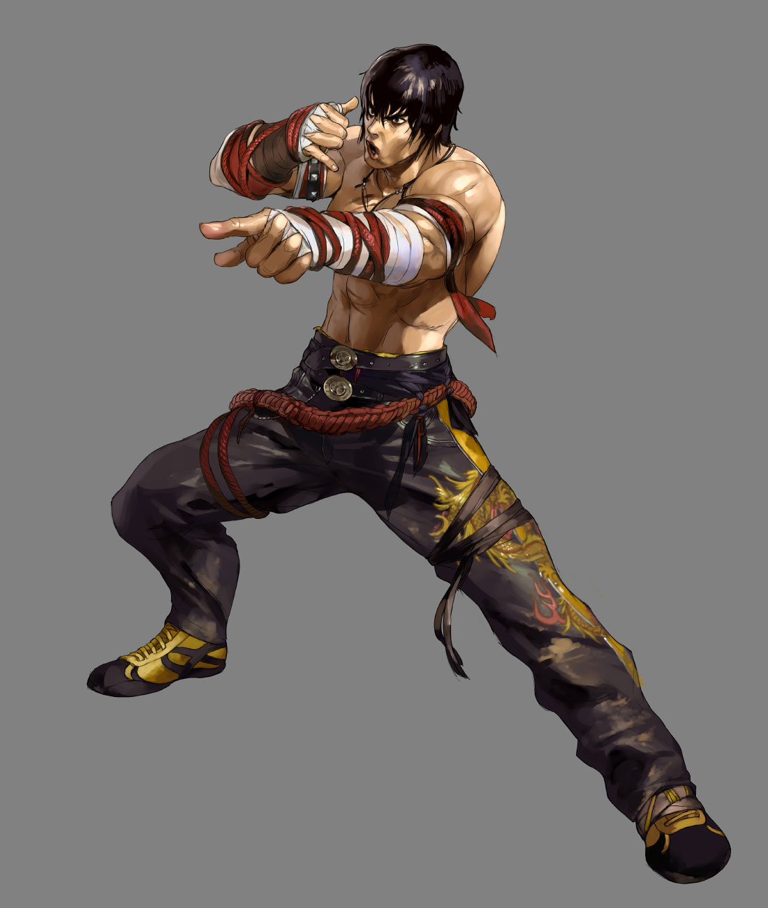 Marshall Law Art by Junny from Tekken 8
