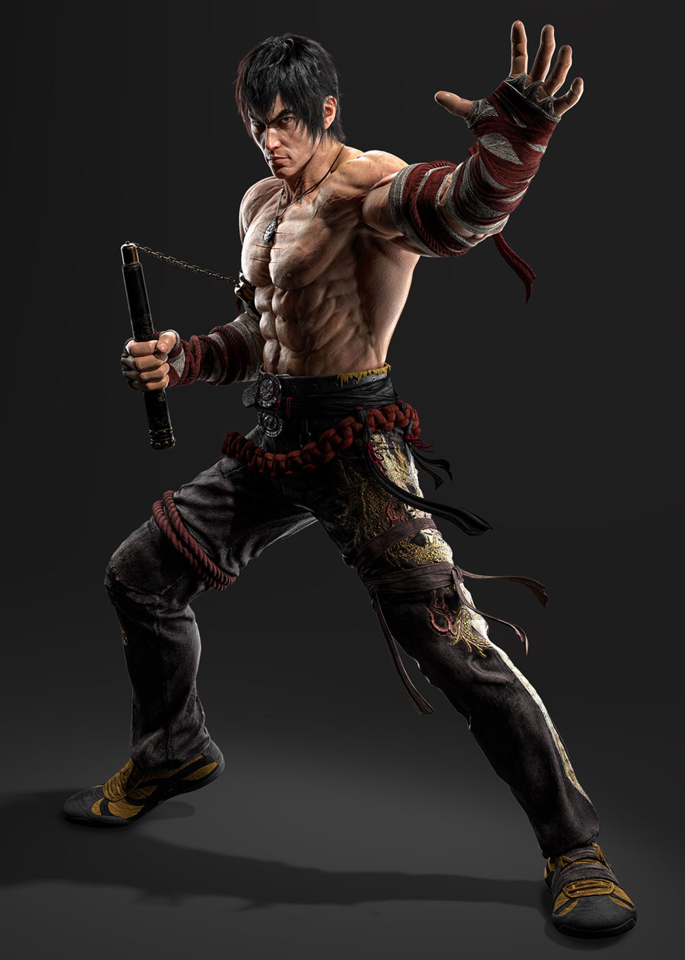 Marshall Law Art from Tekken 8