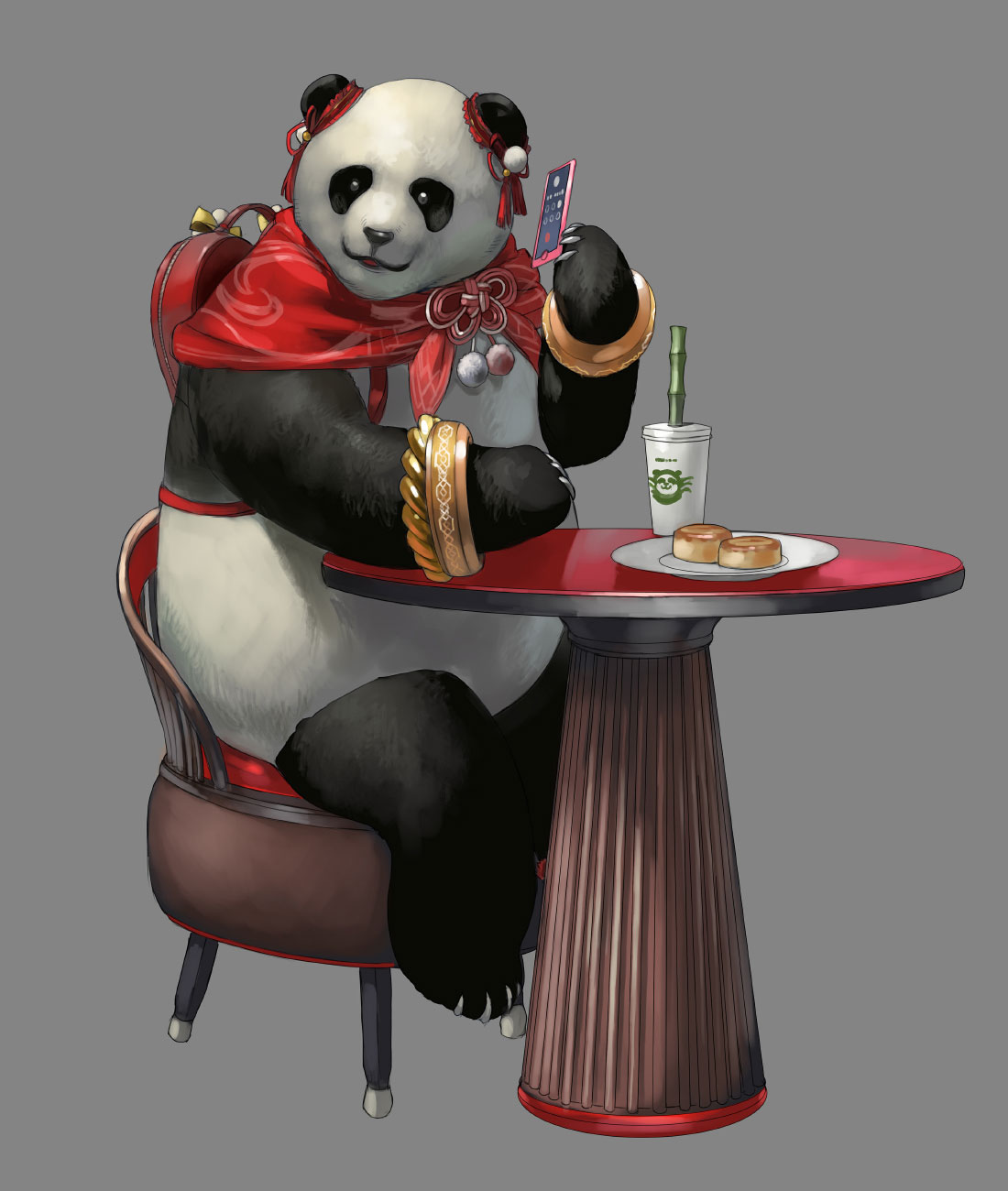 Panda Art by Junny from Tekken 8