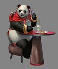 Panda Art by Junny