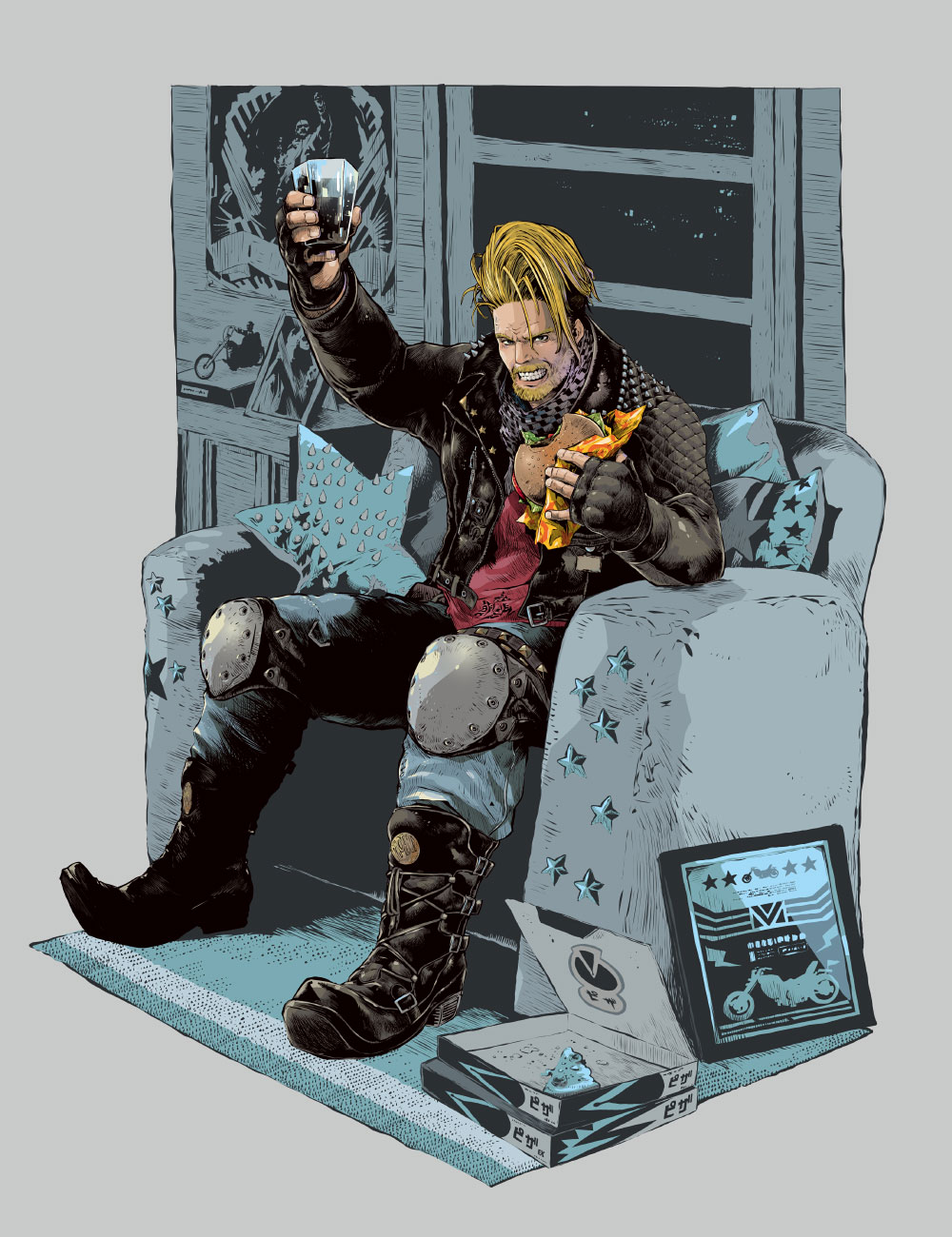 Paul Phoenix Art by Jbstyle from Tekken 8