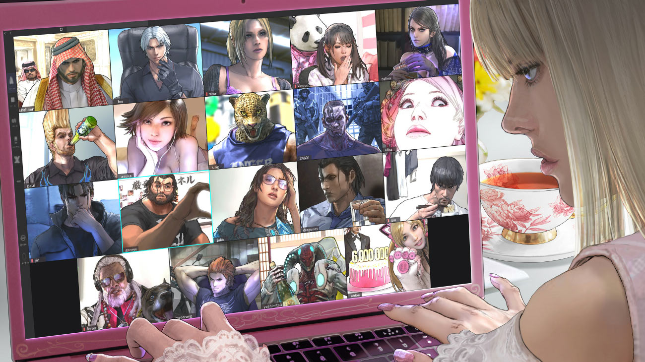 T7 Legacy Illustration from Tekken 8