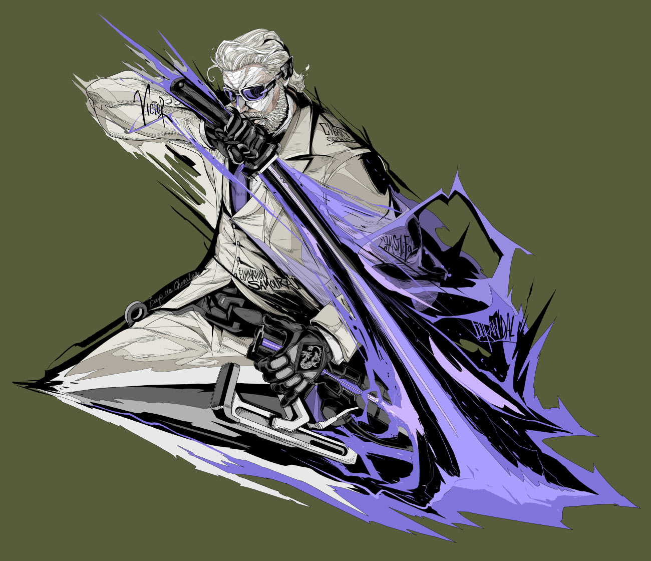 Victor Chevalier Art by Wolf Marker from Tekken 8