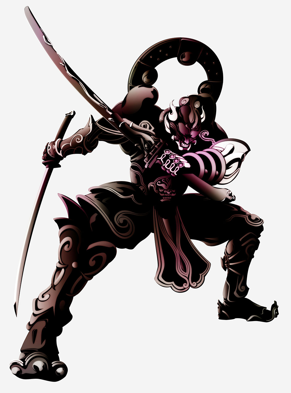 Yoshimitsu Artwork by Wolf Marker from Tekken 8