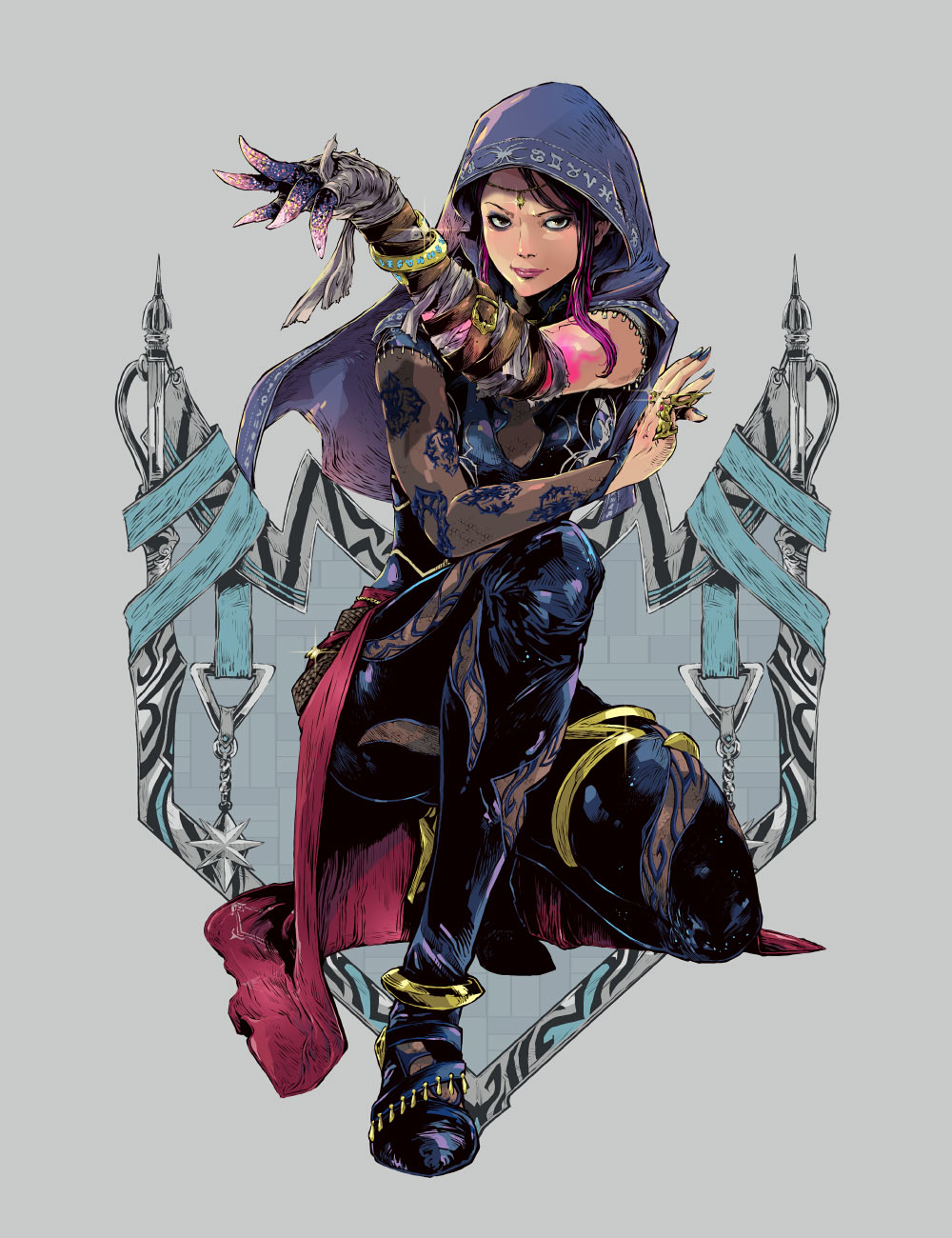 Zafina Art by Jbstyle from Tekken 8