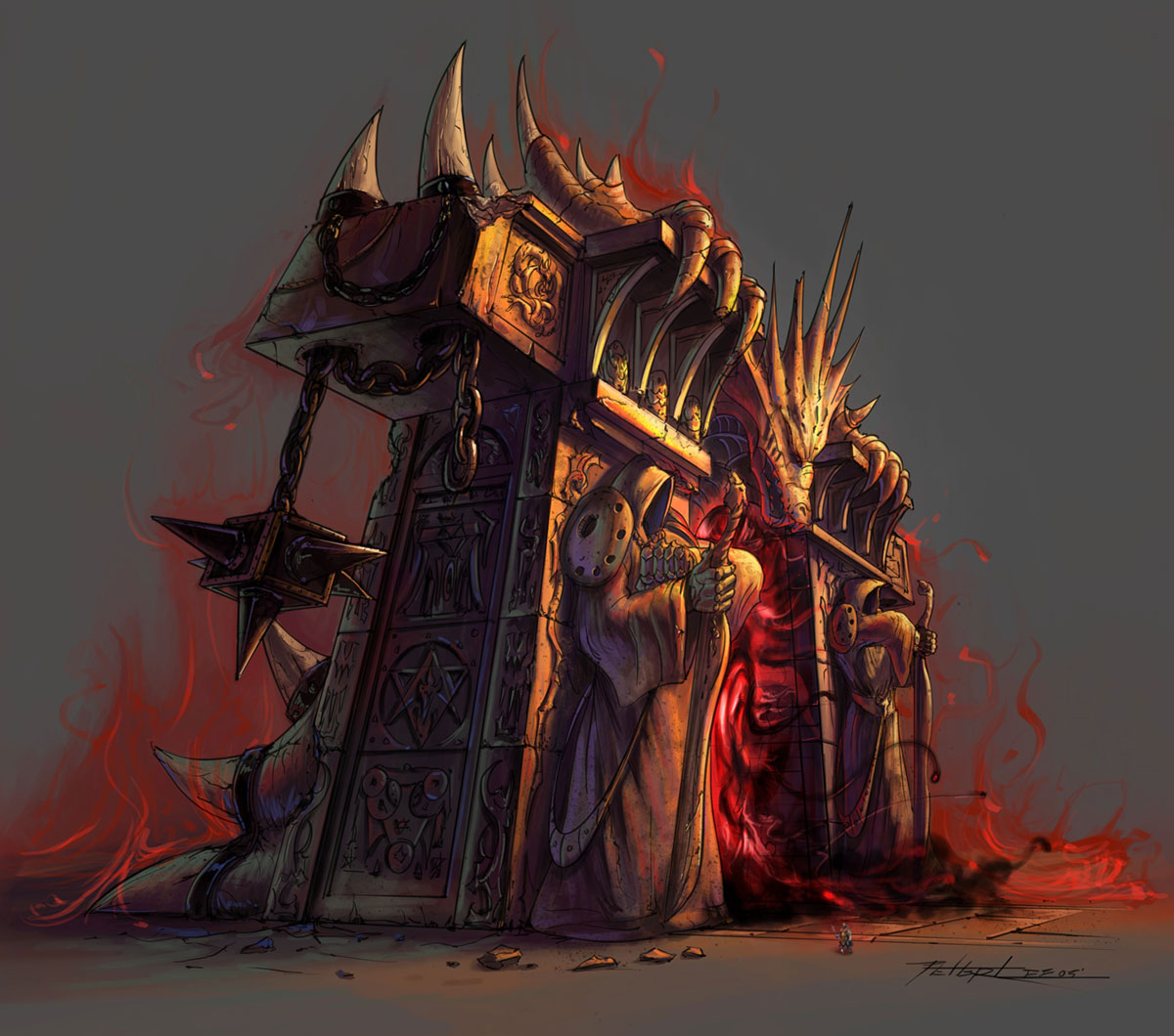 Dark Portal Art from World of Warcraft: The Burning Crusade